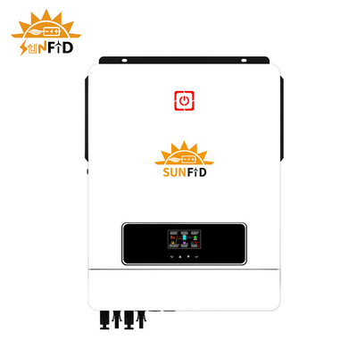 10KW Hybrid Pure Sine Wave Solar Inverter لنظام تخزين الطاقة المنزلية