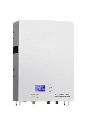 بطارية ليثيوم LiFePO4 Powerwall 48V 100ah 5KWh مثبتة على الحائط