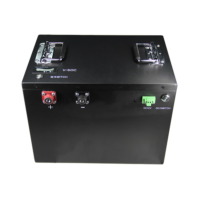 100Ah 48 Volt بطارية ليثيوم لعربة الجولف 51.2v 200Ah Lifepo4 مع شاحن Bms