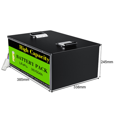 Lifepo4 SLA استبدال 36V 50Ah 12s1p بطارية LifePO4 مخصصة جولف سيارة ، E-bike ، E-scooter BMS
