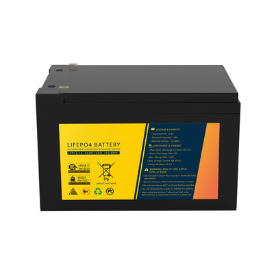 12Ah Lifepo4 SLA استبدال 12.8V حزمة بطارية ليثيوم قابلة لإعادة الشحن لعربة الجولف