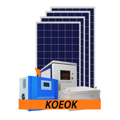 5KW نظام الطاقة الشمسية لشبكة 48V خارج الشبكة مع توليد الطاقة اليومية للبطارية