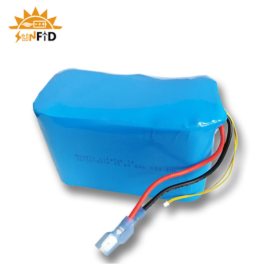 25.6v 6Ah بطارية ليثيوم قابلة للشحن حزمة 8S1P إضاءة LED للطاقة الشمسية LifePO4 حزمة بطارية