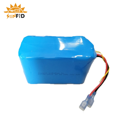 25.6v 6Ah بطارية ليثيوم قابلة للشحن حزمة 8S1P إضاءة LED للطاقة الشمسية LifePO4 حزمة بطارية
