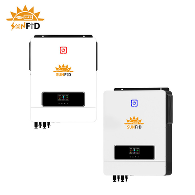 10KW Hybrid Pure Sine Wave Solar Inverter لنظام تخزين الطاقة المنزلية