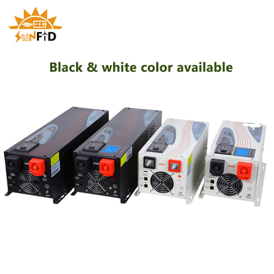 6000W DC إلى AC Pure Sine Wave Power Inverter 24V 48V 120240V مع شاشة LCD