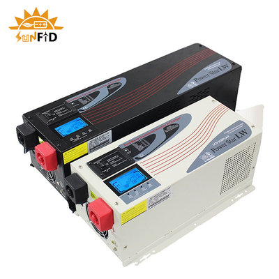 6000W DC إلى AC Pure Sine Wave Power Inverter 24V 48V 120240V مع شاشة LCD