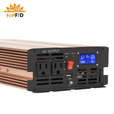 48V 1500W 12V موجة جيبية نقية العاكس 24V 110V 220V