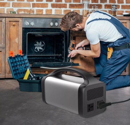 الكل في واحد محطة طاقة محمولة خارجية AC 220V 100V 800W 500W 756W طاقة شمسية للتخييم