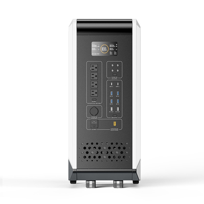 محطة الطاقة الشمسية المحمولة مولد LiFePO4 2000w قوة البنك