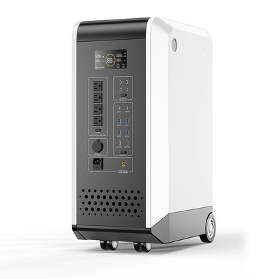 محطة الطاقة الشمسية المحمولة مولد LiFePO4 2000w قوة البنك