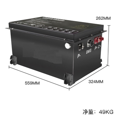105Ah 48v بطارية ليثيوم أيون حزمة لعربة الجولف EZ-GO LFP