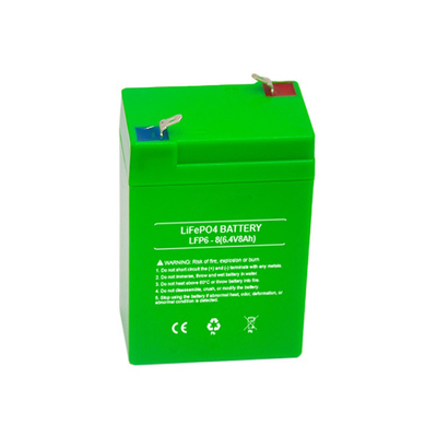 بطارية بديلة LifePO4 SLA 6.4V 8Ah بطارية طويلة Cyclelife بطارية E-scooter LifePO4