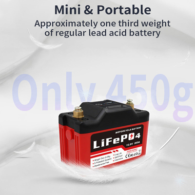 LifePO4 SLA استبدال 12.8V 2Ah لعبة سيارة / دراجة نارية بدء بطارية ليثيوم