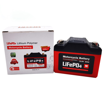 LifePO4 SLA استبدال 12.8V 2Ah لعبة سيارة / دراجة نارية بدء بطارية ليثيوم