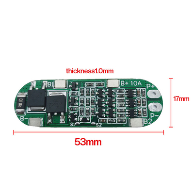 Pylontech 18650 بطارية ليثيوم Bms 3s 12V 10amp 11.1V Lifeo4
