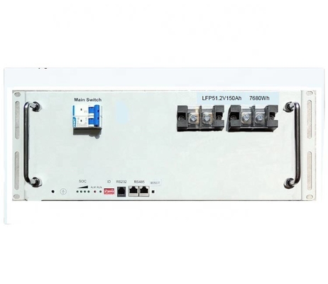 100Ah بطارية ليثيوم للاتصالات 48V حزمة بطارية Lifepo4 الفوسفات مع شاشة LCD
