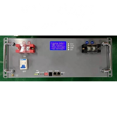 100Ah بطارية ليثيوم للاتصالات 48V حزمة بطارية Lifepo4 الفوسفات مع شاشة LCD