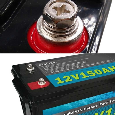 بطاريات Lifepo4 الترفيهية لعربات الكارافانات 12V 150AH RV نظام تخزين الطاقة الشمسية