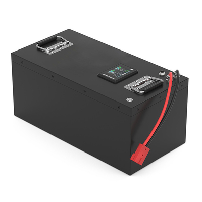 51.2V 100AH ​​LifePo4 العربة فان البطارية الشمسية السيارات RV