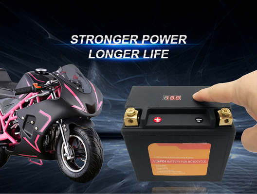 بطارية ليثيوم 4AH 12V على دراجة نارية مع بطاريات BMS Starter Stop