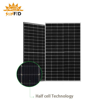 نظام تخزين الطاقة الألواح الشمسية المخصصة 400W أحادي البلورية Bifacial PERC 108 خلايا